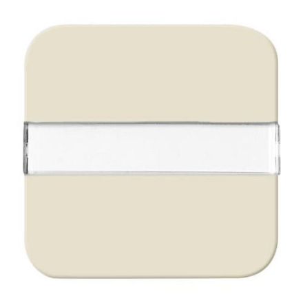 Busch-Jaeger 2510 NLI-212 rocker switch, with label field white