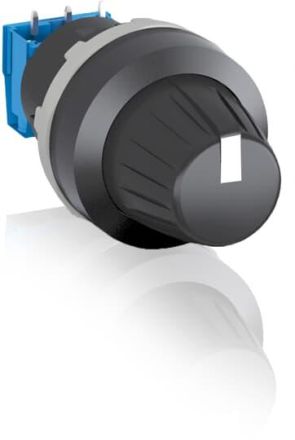 ABB Stotz-Kontakt MT-250B, potentiometer 50 kOhm front ring plastic chrome-plated, 1SFA611410R2506