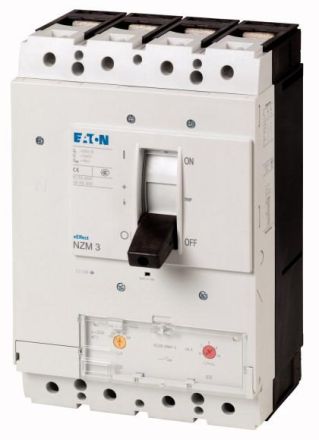 Eaton NZMH3-4-A500/320 circuit breaker, 4p, 500A, 320A, in 4th pole, 109705