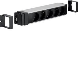 TEHALIT NRS0005D00 Connection block 5 STD Wago Alu