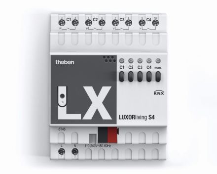 THEBEN LUXORliving S4 switching actuator | 4-way