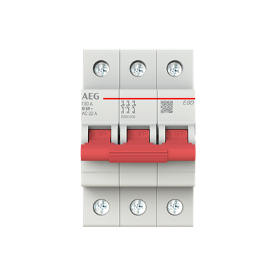 Busch-Jaeger 2CDE283088R0100 3P 100A load disconnector