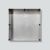 Siedle 210007744-00 GU CL BF3 01 galvanized sheet steel letterbox flush-mounted housing