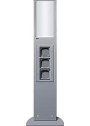 Gira 134926 769mm light element 3x empty energy column color aluminum