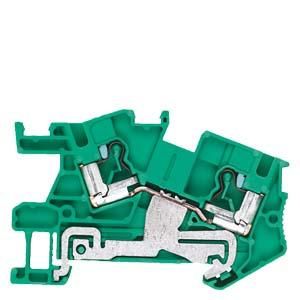 Siemens 8WH6001-0CF07 PE-Insta through terminal width 5.2mm green-yellow
