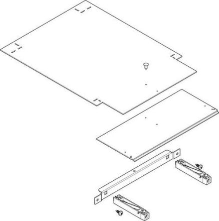 ABN KU horizontal FB1 500mm deep partition (NTW1-5)