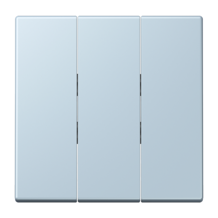 Jung LC993BF208 rocker switch 3-way, thermoplastic lacquered, LS series, outremerclair ( LC32022 )