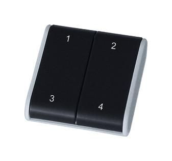 Eltako 30000770 FHS4-al/anso handheld transmitter radio