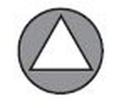ABN triangular 8mm profile half cylinder (FZ6)