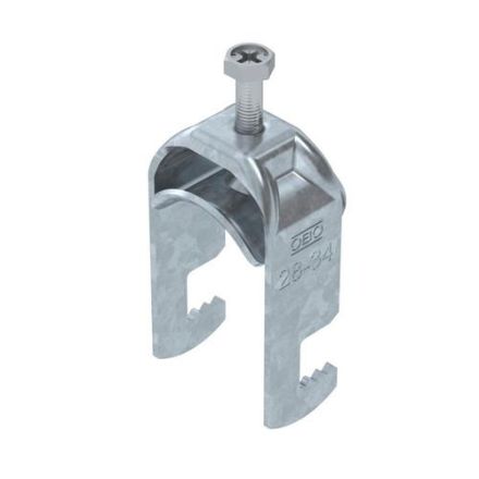 OBO Bettermann 1187426 2056 BS-F1-M-34 FT 28-34mm steel clamp