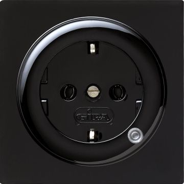 Gira 018247 SCHUKO Control S-Color Black