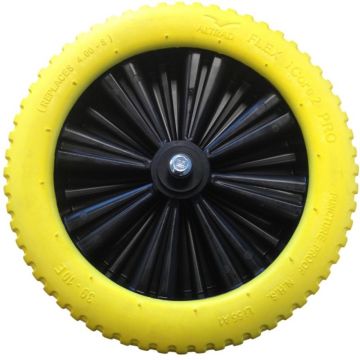 FORT FO80127 Wheel iCore 400x100 mm KS black/ yellow