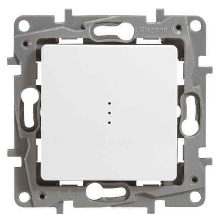 Legrand 664716 Niloe changeover switch including LED ultra-white white, (white)