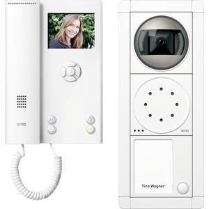 Ritto RGE1892170 Portier Video Set 1 WE, white/white