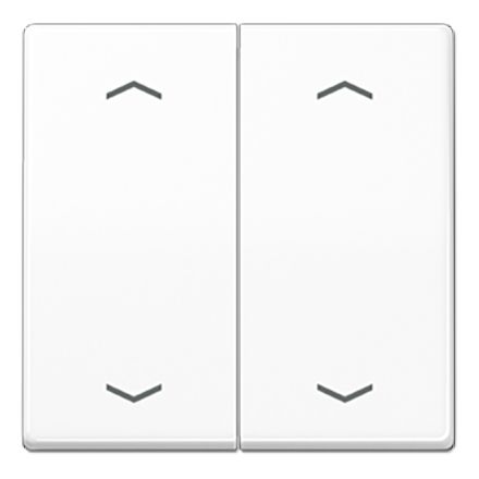 JUNG AS102PWW KNX rocker switch with arrow symbols AS series | 2-way | alpine white