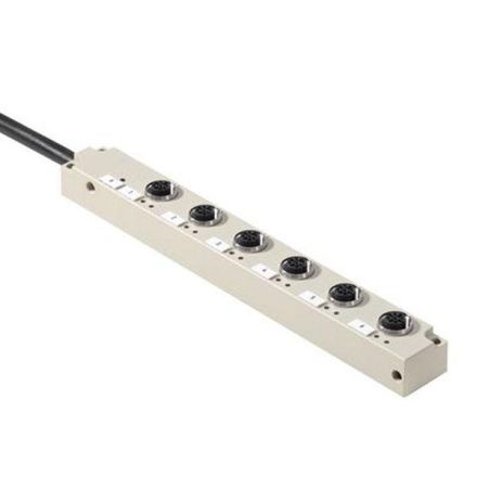 Weidmüller 1265920000 SAI-6-F 4P M12 L 5M sensor/actuator distributor with cable