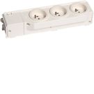 Hager VZ00ASF 3-way socket
