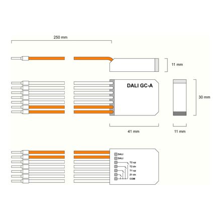 LUNATONE 24138907 DALI group control module | without addressing mode