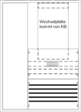 ABB Striebel & John KS457 surface-mounted measuring and transformer cabinet, 2CPX032614R9999
