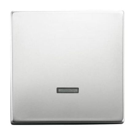 Busch-Jaeger 6543-866-101 Control element, with glow lamp stainless steel