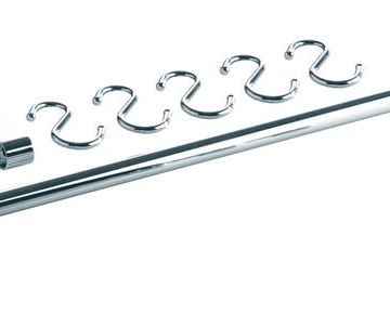 GRIMME 081200.00 Railing set 1200mm chrome, Chrome