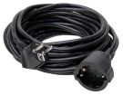 Kopp 143405049 SCHUKO extension 10m 3x1.5qmm PVC black