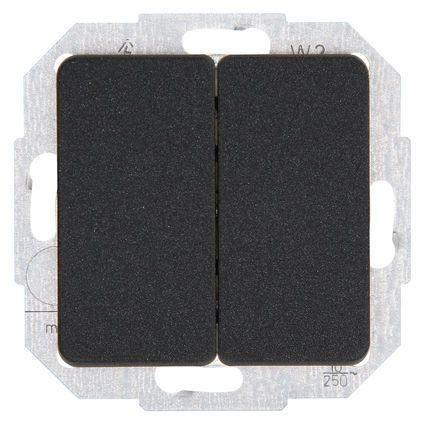 Kopp 618315080 MILANO anthracite on/off switch