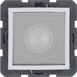 Berker 28821404 loudspeaker aluminum matt, painted Berker S.1/B.3/B.7