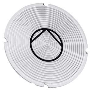 Siemens 3SU1900-0AB71-0RD0 Insert plate round milky symbol pump