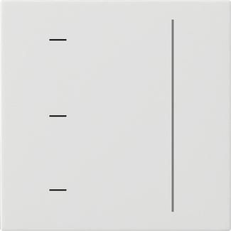 Gira 536503 S3000 System 55 pure white touch control unit