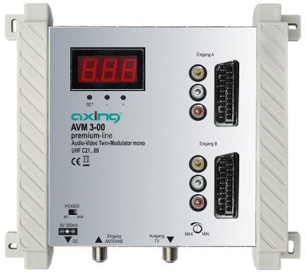 Axing AVM00300 TWIN audio-video modulator, mo