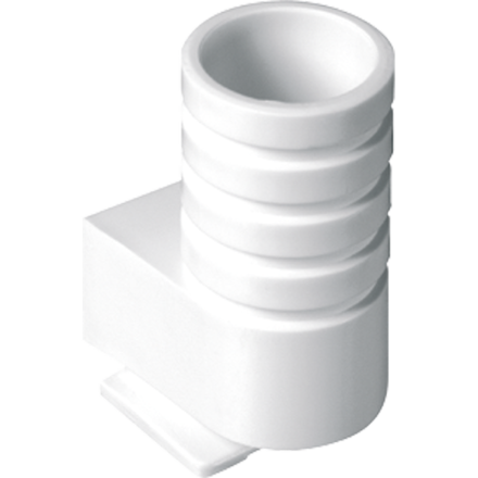 Jung 13WW inlet slide for pipe with outer diameter up to 16 mm, thermoplastic, alpine white