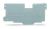 Wago 769-307 grey end plate and intermediate plate