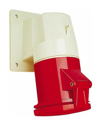 Walther 564 400V WD angled 5-pin 63A CEE wall socket