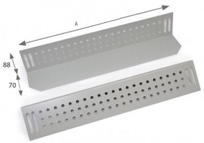 Triton RAC-NL-X07-X1 slide rails 2 pieces for 1100mm cabinet