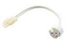 ABN 050222 Spare part socket 12V with plug, white