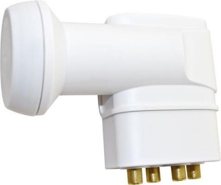 Megasat HD-Profi Quad LNB switchable 40mm white