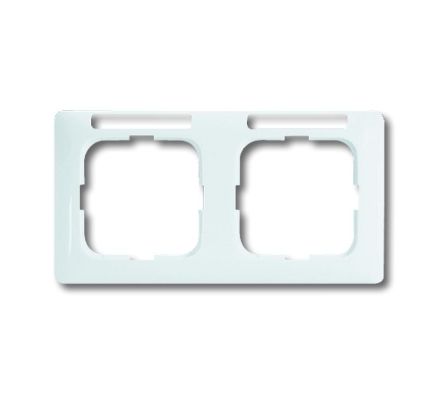 Busch-Jaeger 1732 NSKA-214 cover frame, 2-way frame alpine white