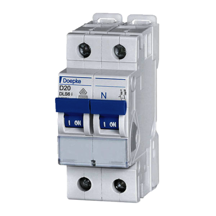 Doepke 09916414 DLS6I D20A 1-pole+N 10KA circuit breaker