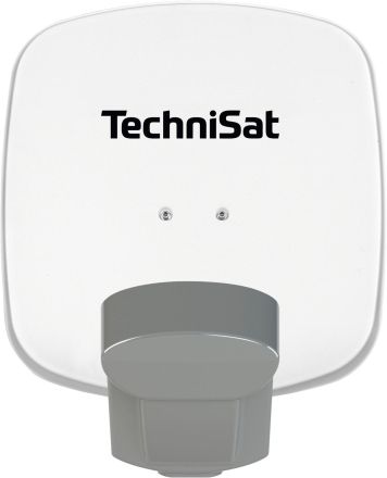 TechniSat SATMAN 45 polar white + UNYSAT-24-LNB