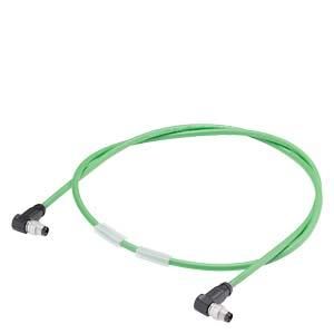 Siemens 6ES7194-2LN10-0AB0 Bus cable with 2x M8 connectors shielded 10m