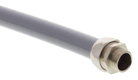 Wiska 10109053 BMCG-PVC-S-40-LG-GT RAL 7035 steel protection hose