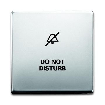 Busch-Jaeger 1786/11-866 rocker with print stainless steel