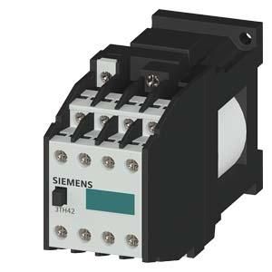 Siemens 3TH4280-0LF4 auxiliary contactor DC 110V screw connection