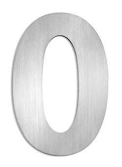 CMD stainless steel house number 0 large G0