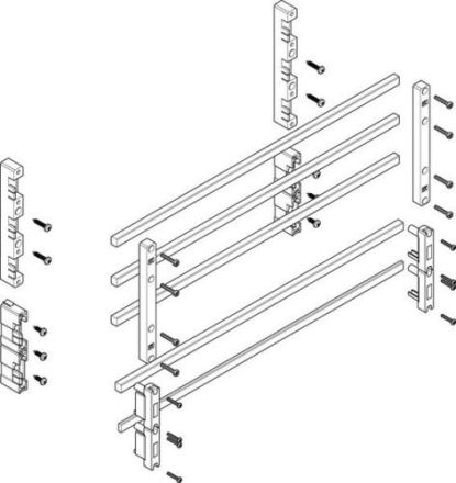 ABN deep 60mm with CU 12x10mm 5-pole 70mm busbar module (MTSC23735)