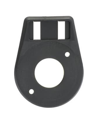 ABB Stotz-Kontakt OPB3, text label holder black for pistol grips, 1SCA022679R3410
