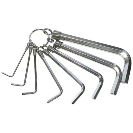 HAUPA 100640 key set 6-edge key ring 8pcs