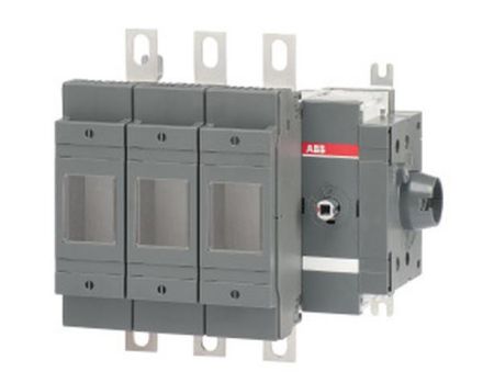 ABB Stotz-Kontakt OS200DZ03P, load break switch for fuse, 3-pole, 200A with handle and shaft, 1SCA022797R3440