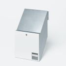 Siedle BKV 611-3/3-0 W pass-through letterbox for wall installation in white